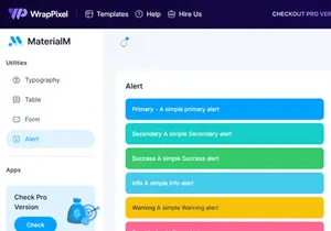 MaterialM Free Tailwind React Admin Template