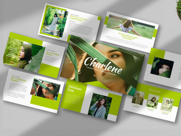 Charlene - Creative keynote Template preview picture