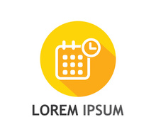 Calendar logo design.