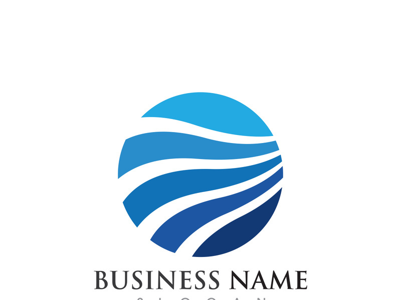 Business Finance Logo template vector icon design