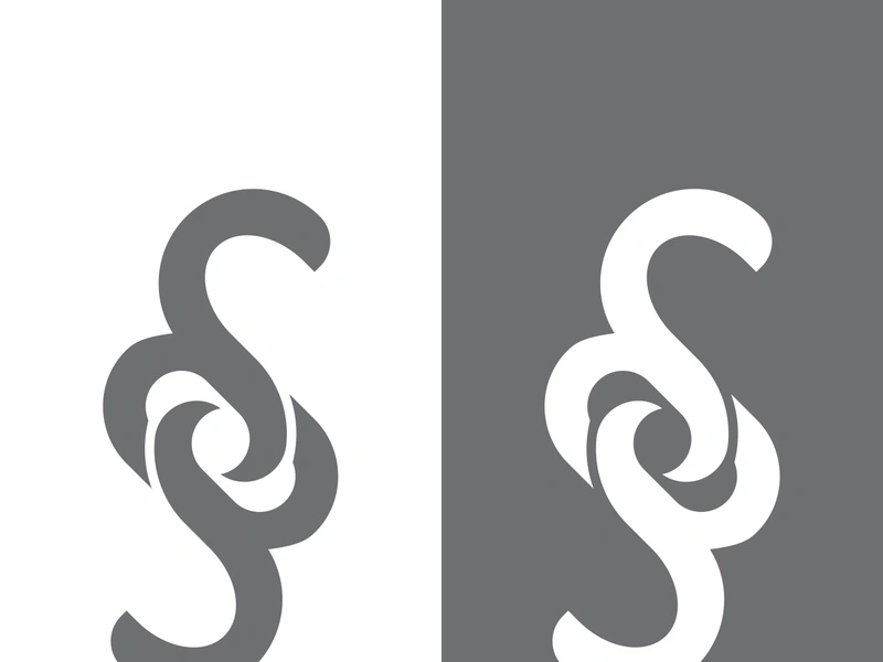 Business corporate S letter logo design vector