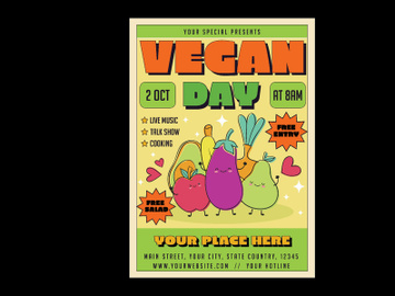 Vegetarian Day Flyer preview picture