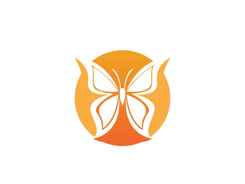 Beauty Butterfly icon design