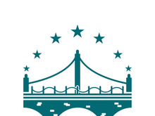 Bridge logo icon design and business symbol template