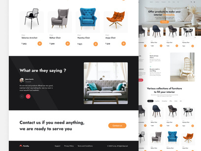 Furnity - Website Template Furniture