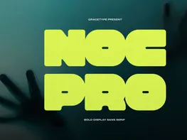 Nocpro | Bold Display Sans preview picture
