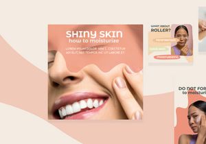 Instagram Beauty Templates Canva and Figma