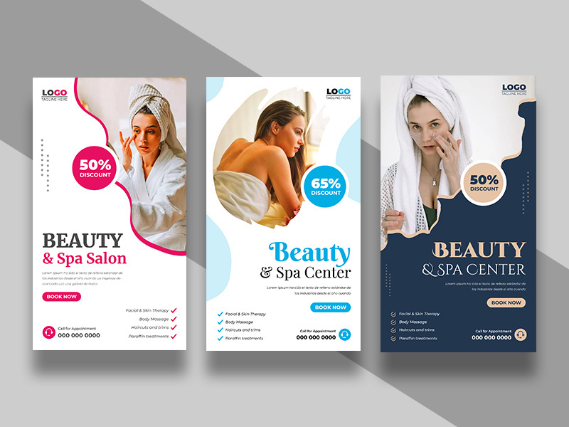 Beauty Spa Salon Instagram Story Template Ver-2