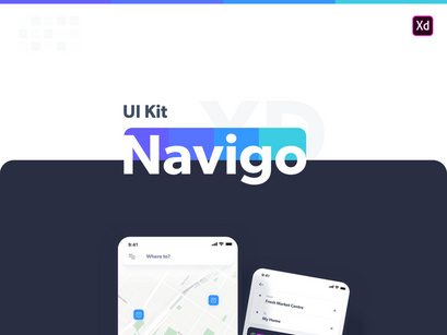 Navigo free iOS UI kit 