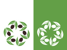 olive icon vector illustration design template