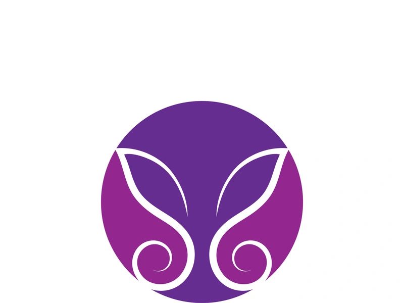 Beauty butterfly vector icon design