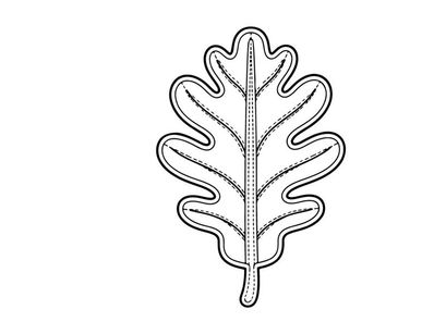 Cena aconchegante de outono com ilustração de folha. Design natural quente e convidativo para decoração sazonal.