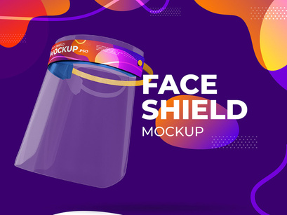 Face Shield Mockup