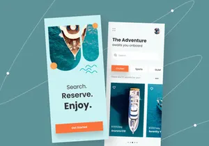 Yacht Booking App Design