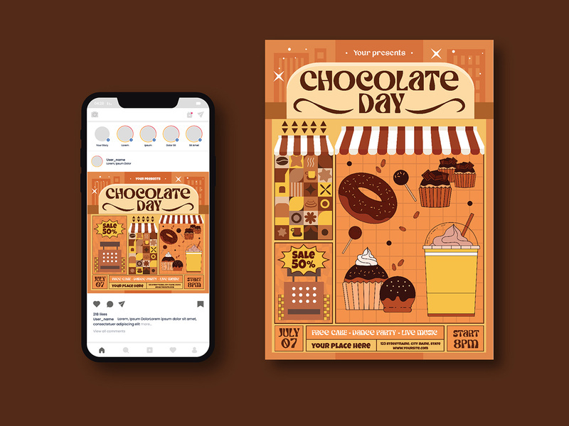 Chocolate Day Flyer