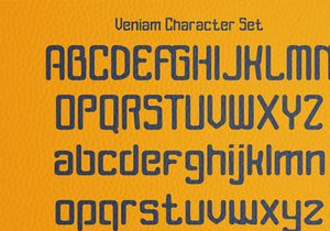 VENIAM - ROUNDED MODERN SANS SERIF