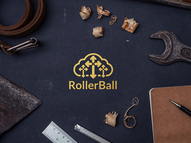 Rollerball Logo Design