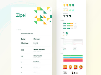Zipel-UI Style Guideline