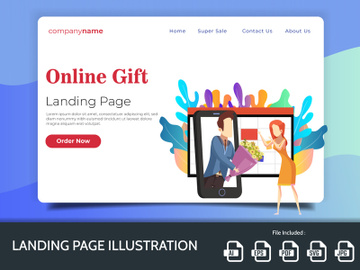 Landing Page Illustration 40 preview picture