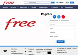 E-commerce website