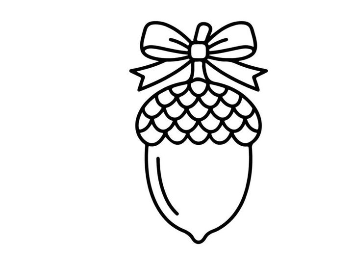 Ilustração de enfeite de Natal fofo. Decoração festiva de fim de ano com laço e design de pinha, ideal para marketing sazonal e cartões de felicitações.