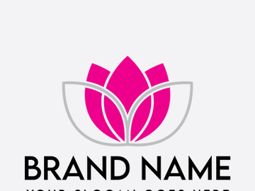 Lotus logo design preview picture