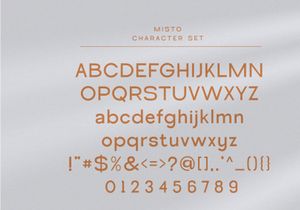 Misto || Modern sans