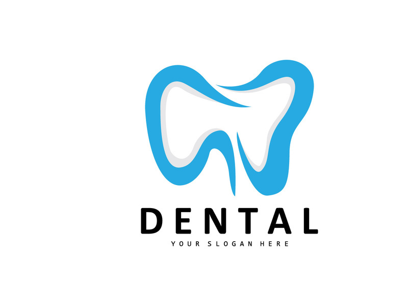 Tooth logo, Dental Health Vector, Care Brand Illustration