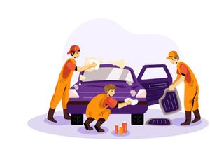 M220_Car Washing Service Illustrations
