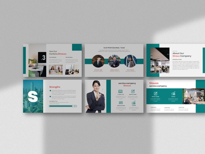 Strouss - Busines Google Slides Template