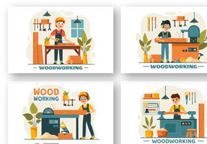 9 Woodworking Illustration