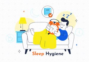 10 Sleep Hygiene Illustration