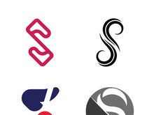 Business corporate S letter logo design vector