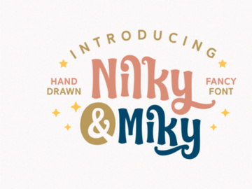 Nilky & Miky Font preview picture