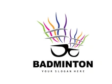 Badminton Logo, Sport Branch Design