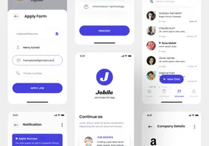 Jobile - Job Finder App Ui Kit