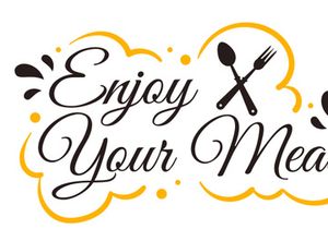 15 Enjoy Your Meal Vector Illustration