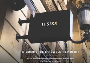 Newslattor v1.0(SIXXX) - e-commerce newsletter app UI kit