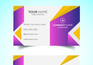 10 Creative and modern corporate business card template