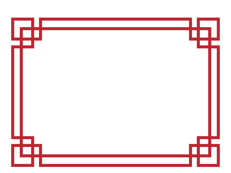 Chinese border design
