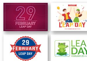 12 Happy Leap Day Illustration