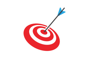 Focus icon illustration design template preview picture