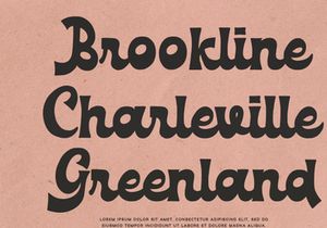 Glimmer Glide - Groovy Font
