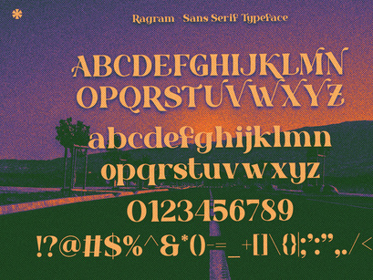 Ragram - Unique Serif Typeface