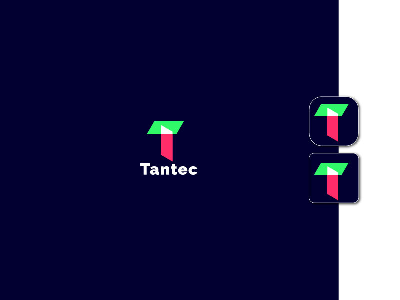 Lettermark Logo - Letter T Logo - Gradient Logo - Business Logo Design