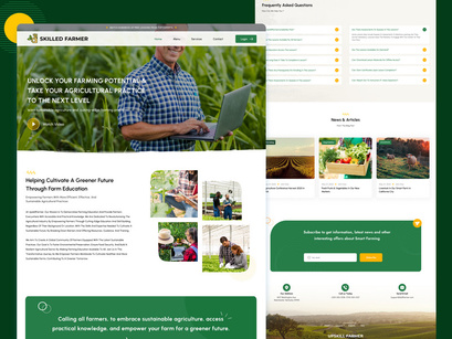 Farming Landing Page