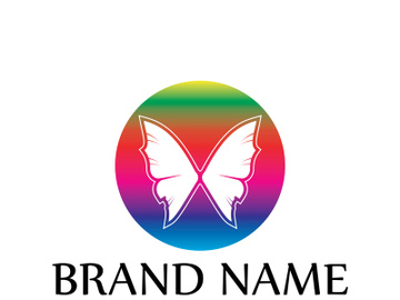 Butterfly logo design preview picture