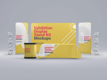 Exhibition Display Stand Kit Mockups preview picture