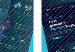 Payment Gateway Landing Page Design