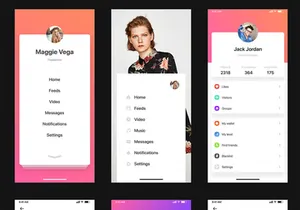 Origin Mobile UI Kit for SKETCH